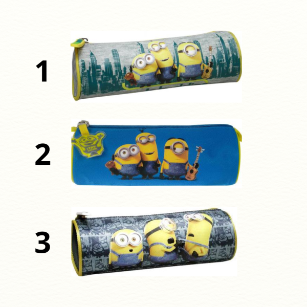 Estojo Cilindrico Minions